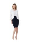 Joseph Ribkoff Womens Essential Blazer Style 143148J Color Vanilla 12