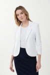 Joseph Ribkoff Womens Essential Blazer Style 143148J Color Vanilla 12