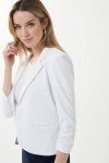 Joseph Ribkoff Womens Essential Blazer Style 143148J Color Vanilla 12