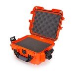 Nanuk 905 Waterproof Hard Case with Foam Insert - Orange - Made in Canada