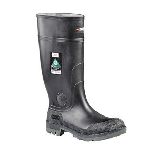 Baffin Men's Enduro Safety Toe & Plate Black/Green Boots (9669-0000-650)