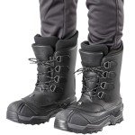 Baffin Men's CONTROL MAX Winter Boots | Lightweight Waterproof Insulated Extreme-Weather Leather Boots | Snowshoe Compatible, Black, 12
