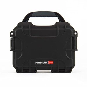 Nanuk 903 Waterproof Hard Case Empty - Black - Made in Canada