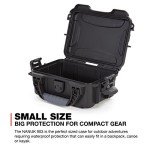 Nanuk 903 Waterproof Hard Case Empty - Black - Made in Canada