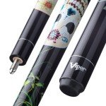 Viper by GLD Products Underground 58" 2-Piece Billiard/Pool Cue, Dia De Los Muertos, 19 Ounce, Black (50-0660-19)