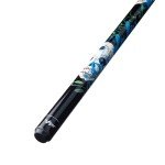 Viper by GLD Products Underground 58" 2-Piece Billiard/Pool Cue, Dia De Los Muertos, 19 Ounce, Black (50-0660-19)