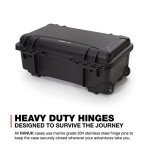 Nanuk 935 Waterproof Carry-On Hard Case with Wheels Empty - Black - Made in Canada