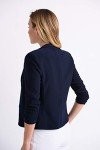 Joseph Ribkoff Womens Essential Blazer Style 143148J Color Midnight Blue Size 12
