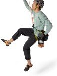 Arc'teryx Kragg SL Cotton Bird Tile Shirt LS Men's | Soft Cotton Climbing Shirt with Tiled Bird Graphic | Stone Green/Phosphorescent, X-Large