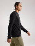 Arc'teryx Kragg SL Cotton Shirt LS Men's | Soft Cotton Climbing Shirt | Black, XX-Large