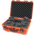 Nanuk 930 Waterproof Hard Case with Foam Insert - Orange - Made in Canada