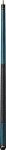 Viper by GLD Products Elite 58" 2-Piece Billiard/Pool Cue, Azure Blue, 18 Ounce (PP-15-18)