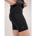 Arc'teryx Women's High-Rise Performance Shorts - Black