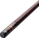 Viper by GLD Products Underground 58" 2-Piece Billiard/Pool Cue, Fatal Shot, 18 Ounce,Red,50-0652-18