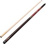 Viper by GLD Products Underground 58" 2-Piece Billiard/Pool Cue, Fatal Shot, 18 Ounce,Red,50-0652-18