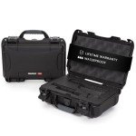 NANUK 909 Hard Case with Custom Foam Insert for Glock, IP67 Waterproof & Crushproof, Rugged Construction for Ultimate Protection, Made in Canada – Black (12.6” x 9” x 4.4”)