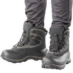 Baffin Men's Yoho Insulated Active Winter Boot, Black/Brown, Size 10