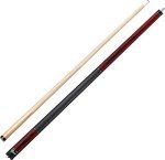 Viper by GLD Products Elemental 58" 2-Piece Billiard/Pool Cue, Ash with Cherry Stain, 19 Ounce (50-0852-19)