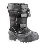 Baffin Unisex Kids' YOUNG EIGER Insulated Waterproof Tall-Height Snow Boots w/Full-Grain Leather Upper & Polar Rubber Base, Black, 12