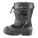Baffin Unisex Kids' YOUNG EIGER Insulated Waterproof Tall-Height Snow Boots w/Full-Grain Leather Upper & Polar Rubber Base, Black, 12