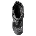 Baffin Unisex Kids' YOUNG EIGER Insulated Waterproof Tall-Height Snow Boots w/Full-Grain Leather Upper & Polar Rubber Base, Black, 12