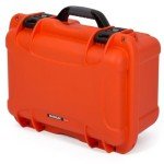 Nanuk 918 Waterproof Hard Case with Custom Foam Insert for 6 Lenses - Orange