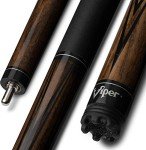 Viper by GLD Products Elemental 58" 2-Piece Billiard/Pool Cue, Ash with Amber Stain, 19 Ounce,Brown,50-0851-19