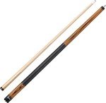 Viper by GLD Products Elemental 58" 2-Piece Billiard/Pool Cue, Ash with Amber Stain, 19 Ounce,Brown,50-0851-19