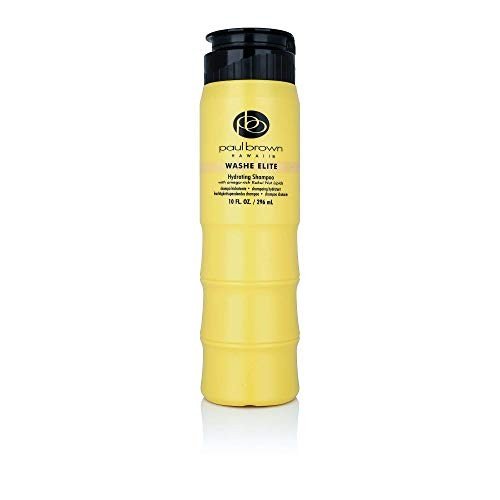 Paul Brown Hawaii Washe Elite Shampoo | Hydrate & Treat Damaged Hair | Moisturizing Hair Product, Safe for Color-Treated Hair, Antioxidant-Rich Kukui Nut Oil (10 oz.)