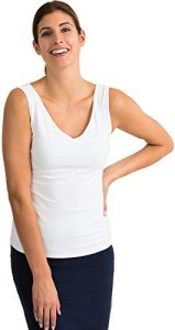 Joseph Ribkoff Womens V-Neck Cami Style 201546 Color Vanilla Size 16