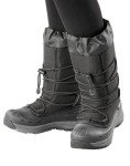 Baffin Snogoose Women's Winter Boots, Tundra Rated, 14 to -22 degrees Fahrenheit, Tall Height, Black, Size 7