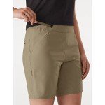 Arc'teryx Konseal Short 7.5 Women's | Comfortable Cotton-Blend Climbing Short, Fallow, 8