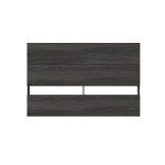 Nexera Panel Headboard, Grey, Queen