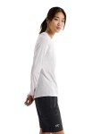 Arc'teryx Taema Crew Neck Shirt LS Women's | Light Comfortable Performance Top, Atmos Heather, Large