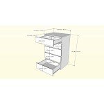 Nexera 5-Piece Bedroom Set with Bed Frame, White, Queen