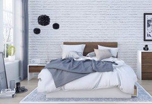 Nexera 3-Piece Bedroom Set with Bed Frame, White, Queen