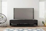 Nexera 72-Inch Tv Stand with 3-Drawers, Black, 72-Inch