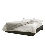Nexera 4-Piece Bedroom Set with Bed Frame, Grey, Full