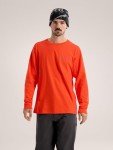 Arc'teryx Kragg Cotton Heatmap Shirt LS Men's | Long-Sleeve Cotton Climbing Tee | Solaris/Multi, Large