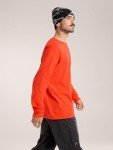 Arc'teryx Kragg Cotton Heatmap Shirt LS Men's | Long-Sleeve Cotton Climbing Tee | Solaris/Multi, Large