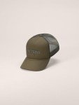 Arc'teryx Bird Word Trucker Hat | Lightweight Breathable Trucker Hat | Tatsu/Forage, Small Medium