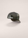 Arc'teryx Bird Word Trucker Hat | Lightweight Breathable Trucker Hat | Tatsu/Forage, Small Medium