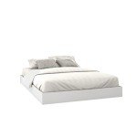 Nexera 3-Piece Bedroom Set with Bed Frame, Brown, Queen