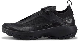 Arc'teryx Vertex Alpine GTX Shoe Women's | Fast and Light Gore-Tex Approach Shoe - Redesign, Black/Black, 6