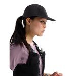 Arc'teryx Norvan Regular Brim Hat | Lightweight Hat for Hikes and Runs | Black, Large X-Large