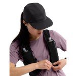 Arc'teryx Norvan Regular Brim Hat | Lightweight Hat for Hikes and Runs | Black, Large X-Large