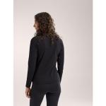 Arc'teryx Rho Crew Neck LS Women's | Lightweight Base Layer Crew, Black, X-Large