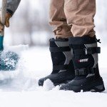 Baffin Men's Wolf Snow Boots, Black/Pewter, 11 M US