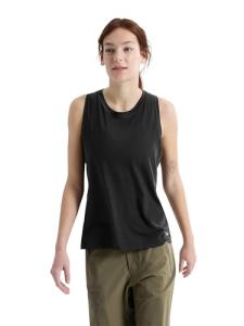 Arc'teryx Lana Merino Wool Tank Women's | Light Merino-Blend Top for Every Mountain Activity - Redesign | Black, Medium