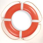 Taylor Made Products 570004 Aer-O-Buoy Canadian Coast Guard Approved Boat Life Ring (30", Orange)
